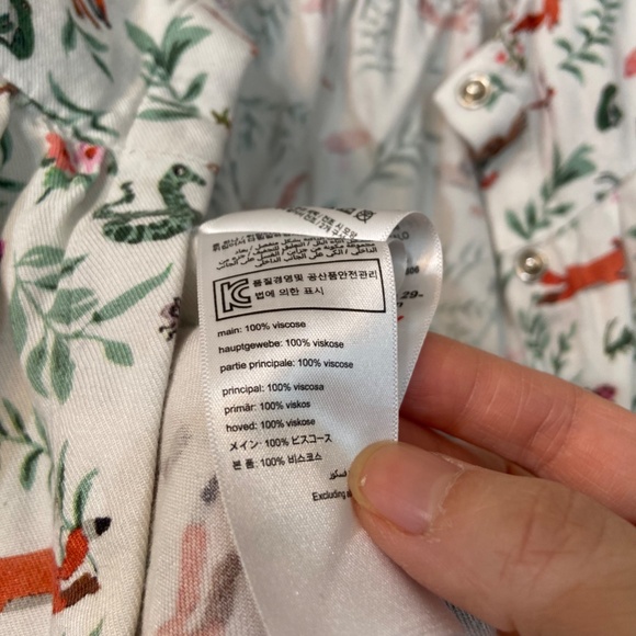 The Gruffalo x Joules Adorable Forest Friends Pattern Snap Button Top for Baby - Picture 3 of 6